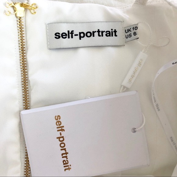 SOLD NWT Self Portrait Floral Corset Dress - Picture 7 of 8